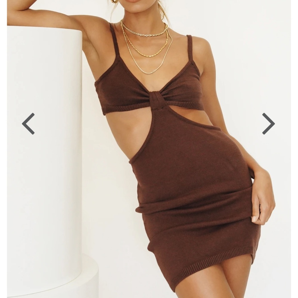 VRG GRL Hit Refresh Knit Mini Dress